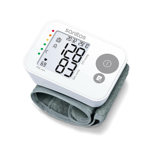 Sanitas SBC 22 Wrist Blood Pressure Monitor With Arrhythmia Detection